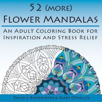 52 (more) Flower Mandalas Coloring Book